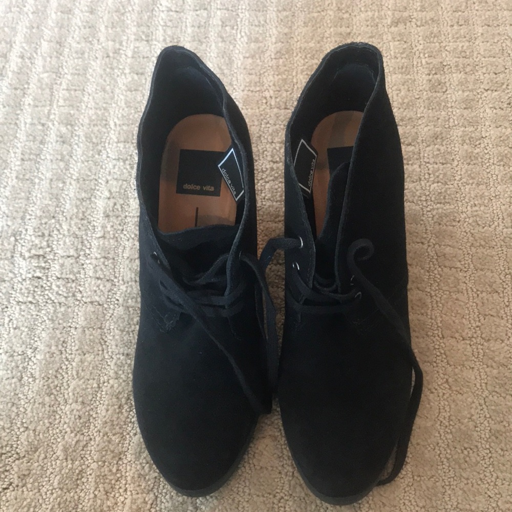 Dolce vita black booties